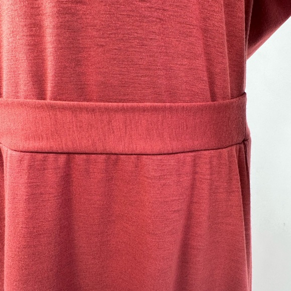 Flowy Orange/Rust Pullover Dress by nude - 14 - Picture 7 of 10